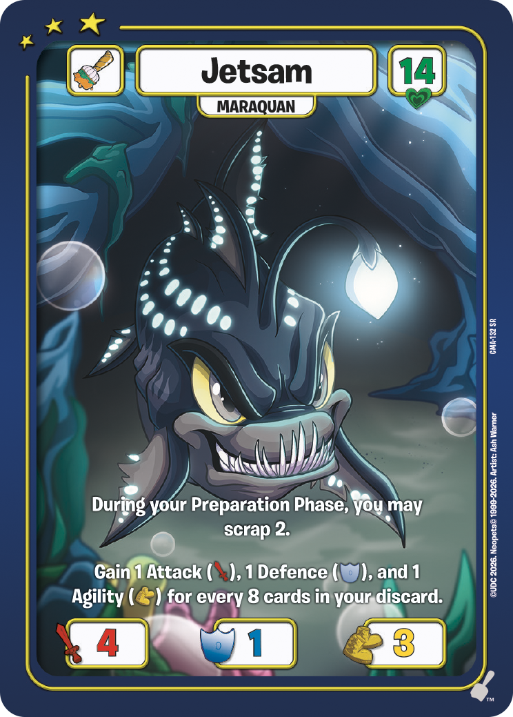 Jetsam, CMA-132 SR