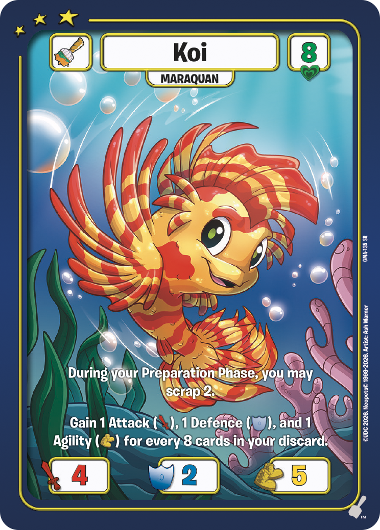 Koi, CMA-135 SR
