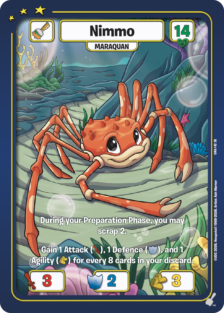 Nimmo, CMA-142 SR