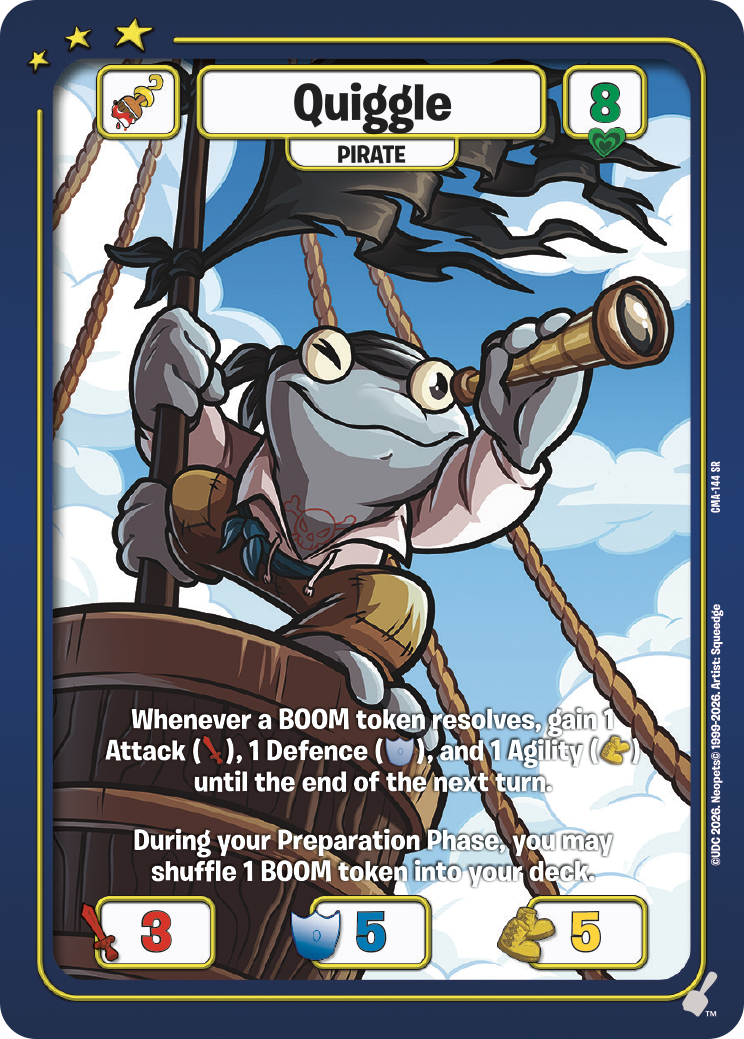 Quiggle, CMA-144 SR