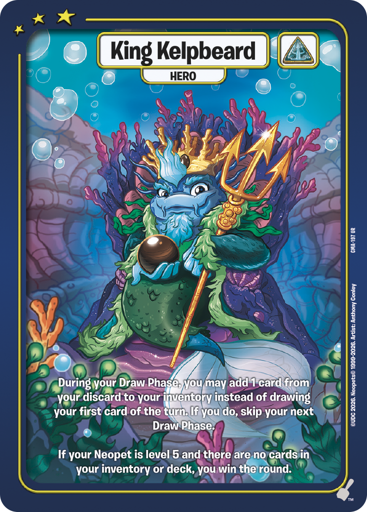 King Kelpbeard, CMA-197 UR