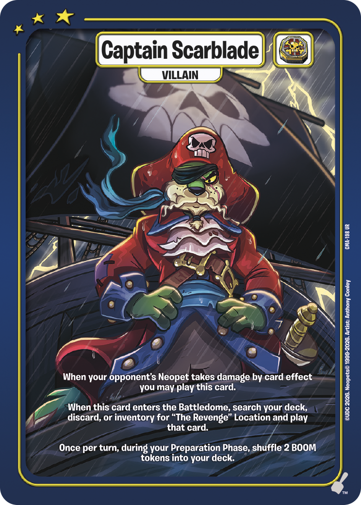 Captain Scarblade, CMA-198 UR