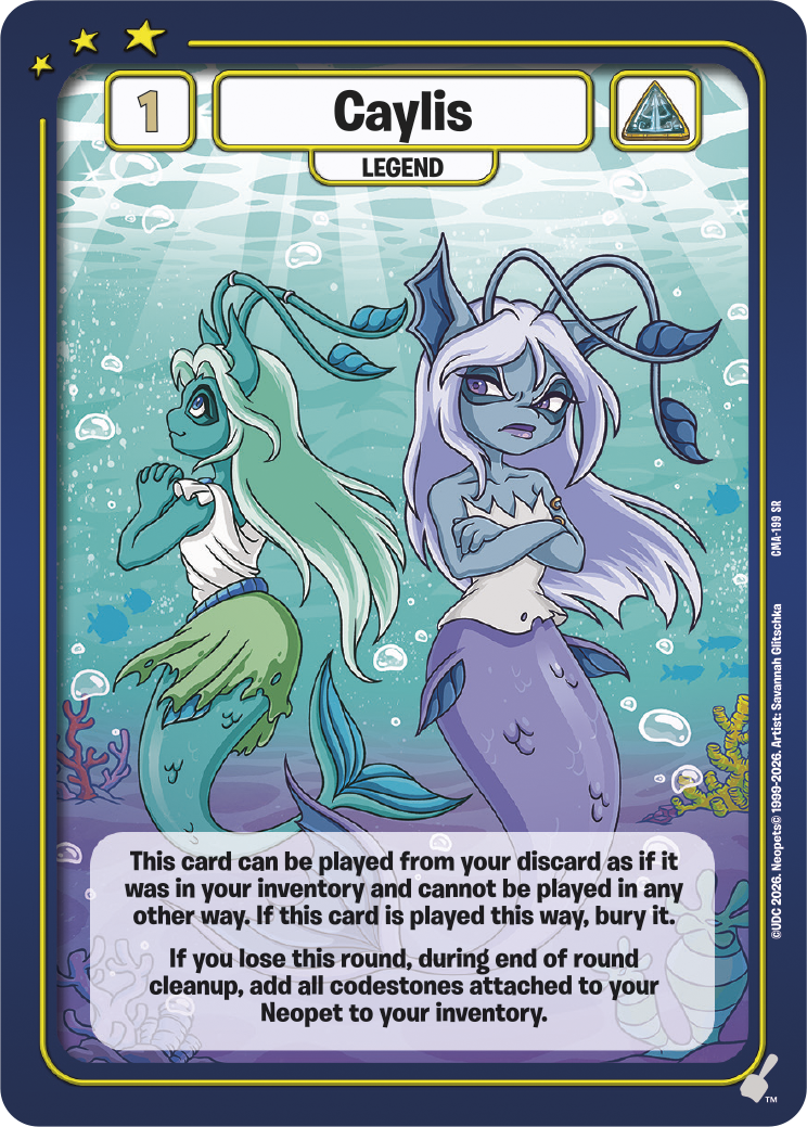 Caylis, CMA-199 SR from Curse of Maraqua