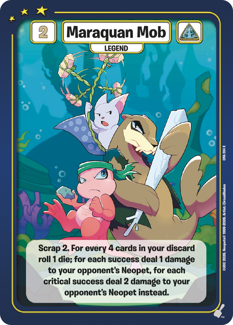 Maraquan Mob, CMA-204 R from Curse of Maraqua