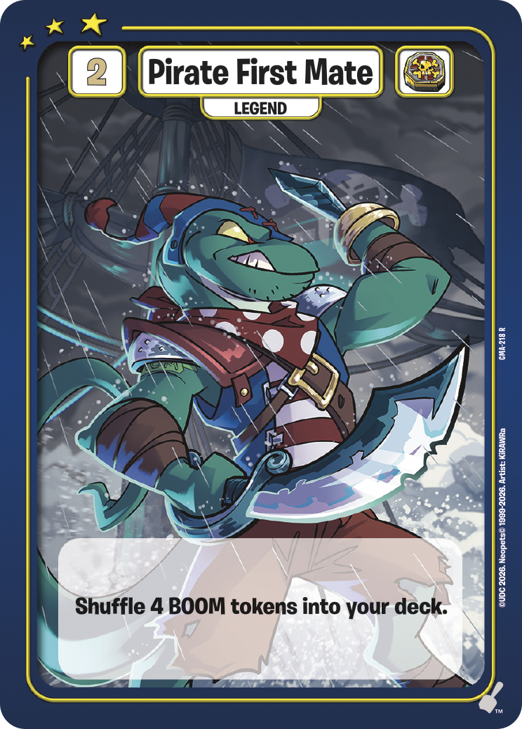 Pirate First Mate, CMA-218 R from Curse of Maraqua