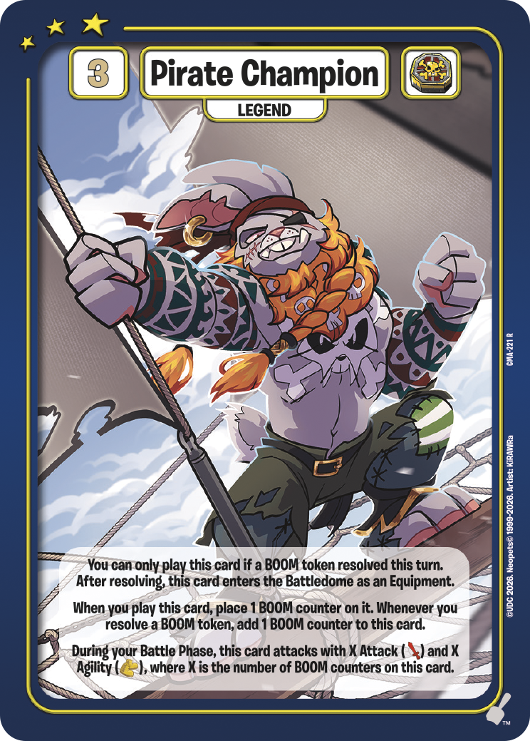 Pirate Champion, CMA-221 R