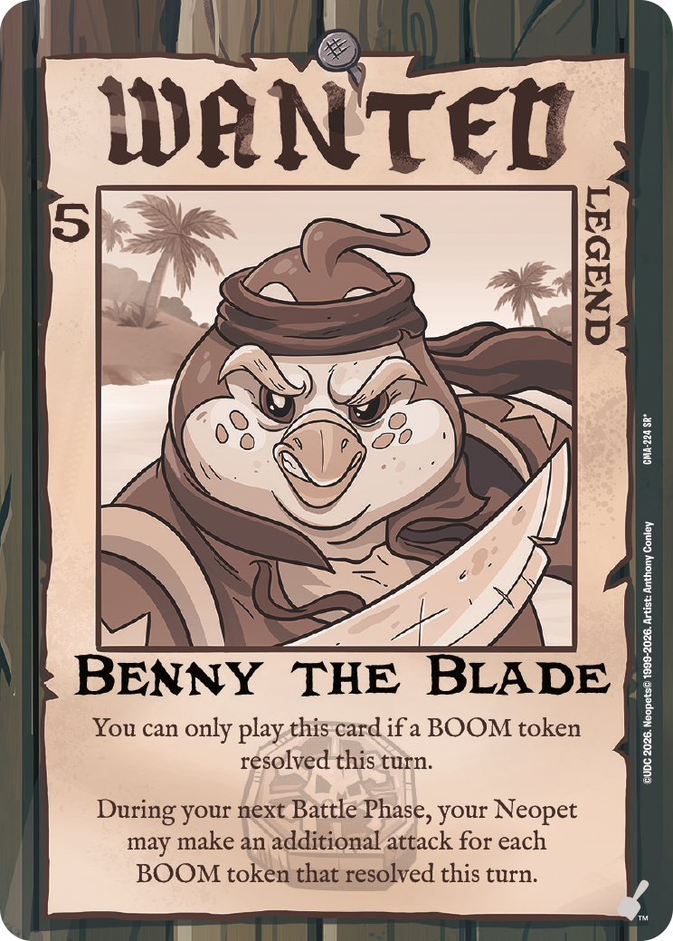 Benny the Blade, CMA-224 SR*