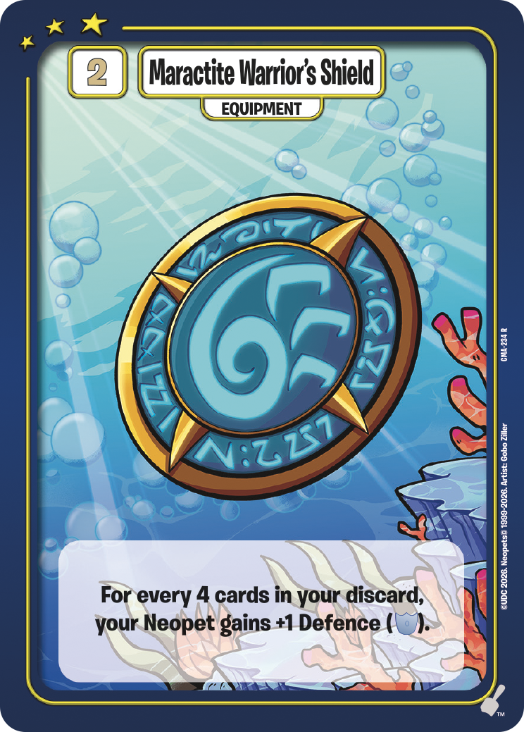 Maractite Warrior's Shield, CMA-234 R