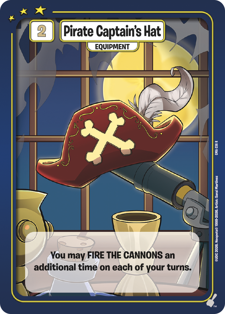 Pirate Captain's Hat, CMA-236 R from Curse of Maraqua