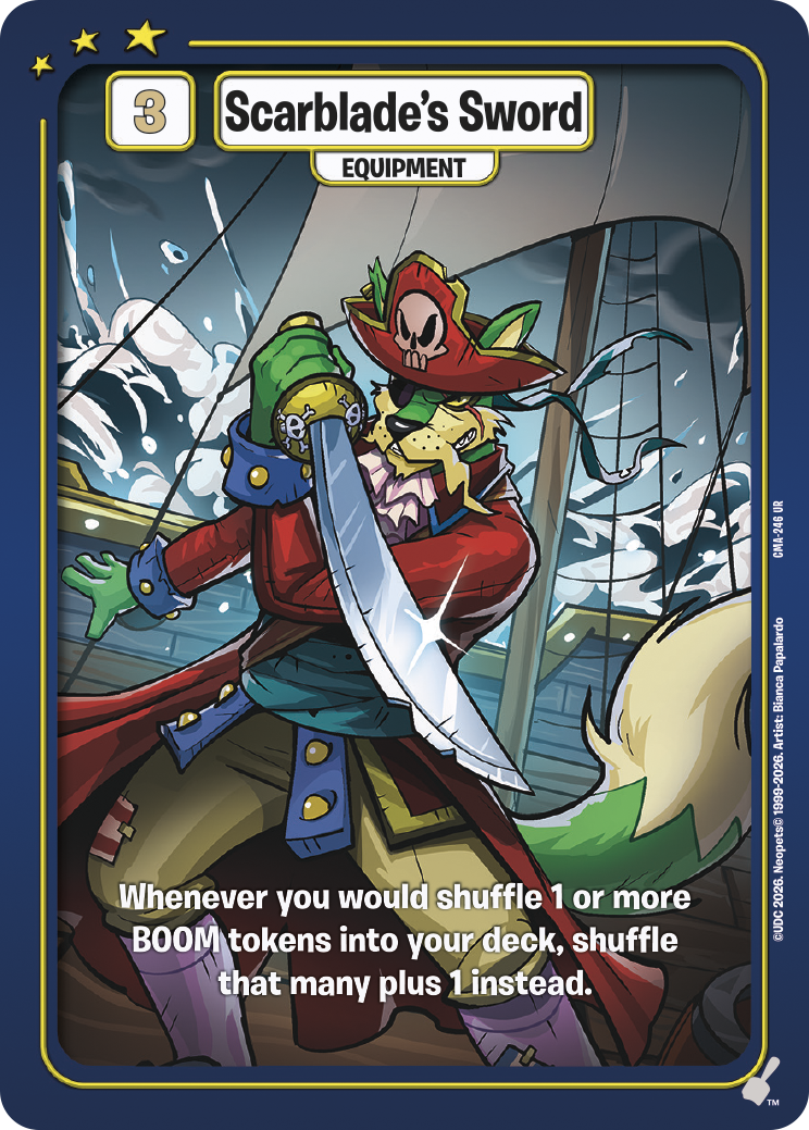 Scarblade's Sword, CMA-246 UR