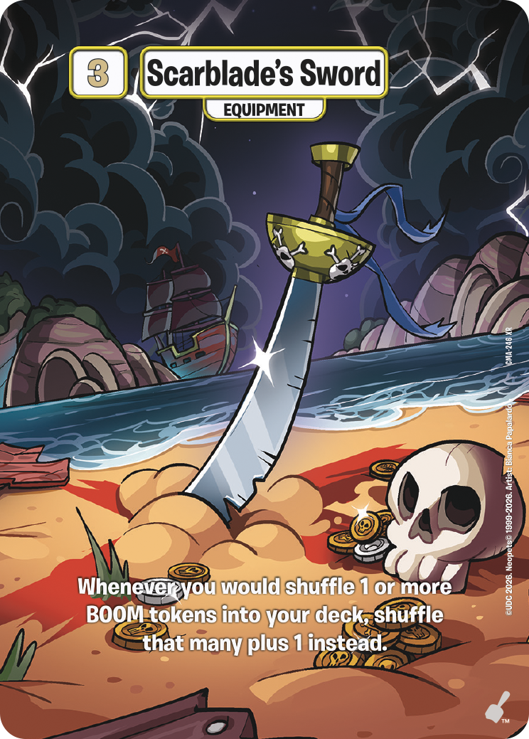 Scarblade's Sword, CMA-246 XR