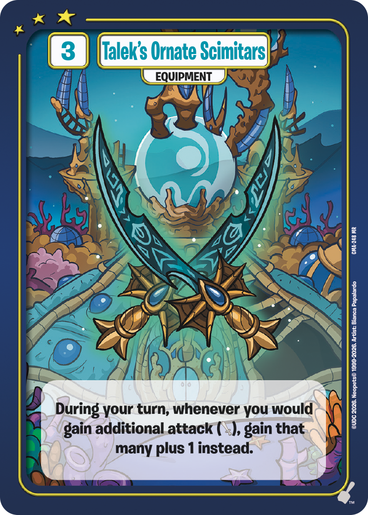 Talek's Ornate Scimitars, CMA-248 MR from Curse of Maraqua
