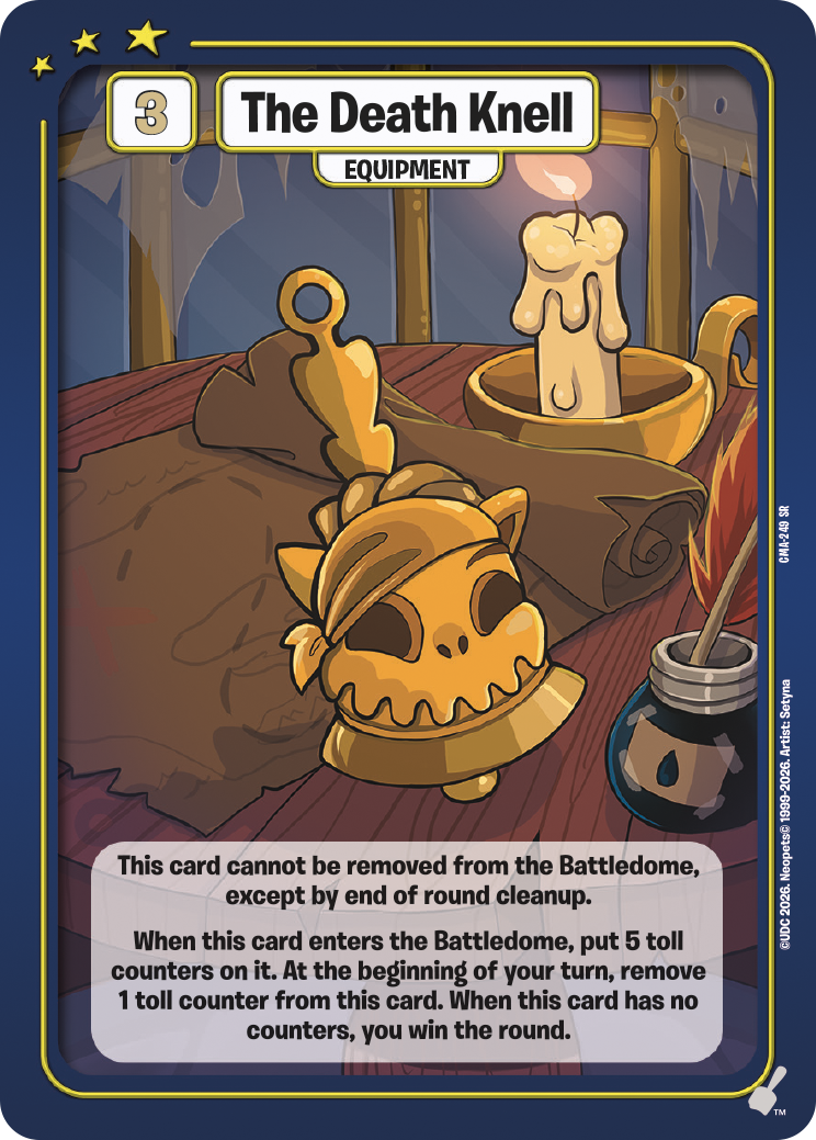 The Death Knell, CMA-249 SR