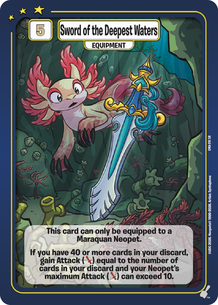 Sword of the Deepest Waters, CMA-251 SR