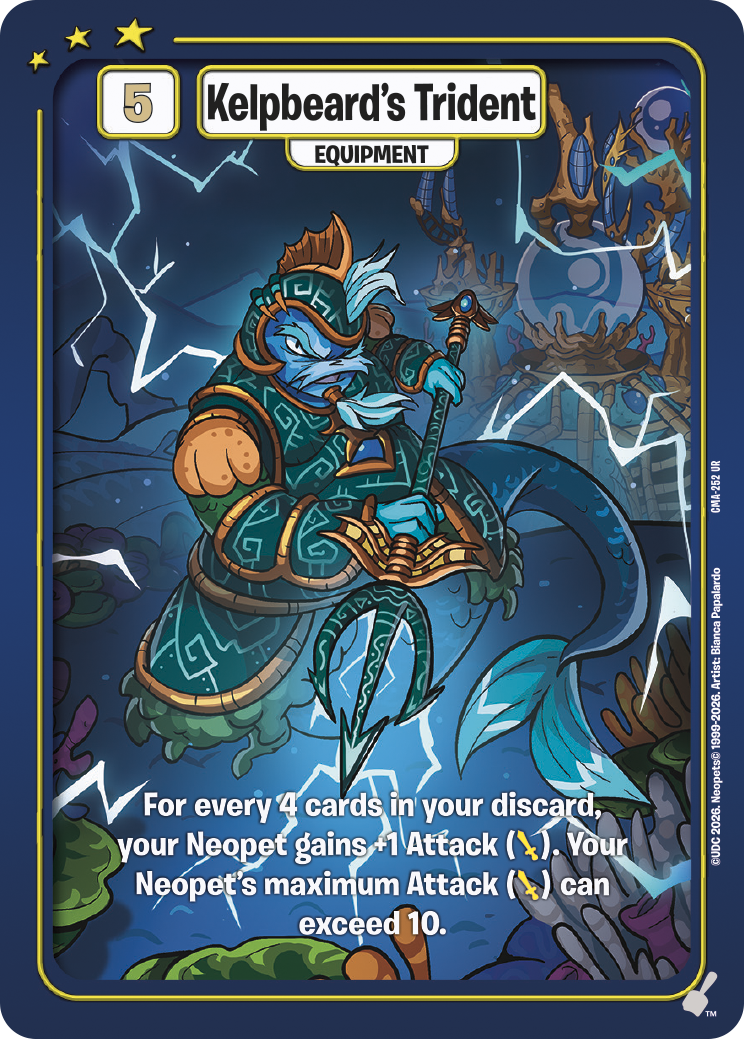 Kelpbeard's Trident, CMA-252 UR from Curse of Maraqua