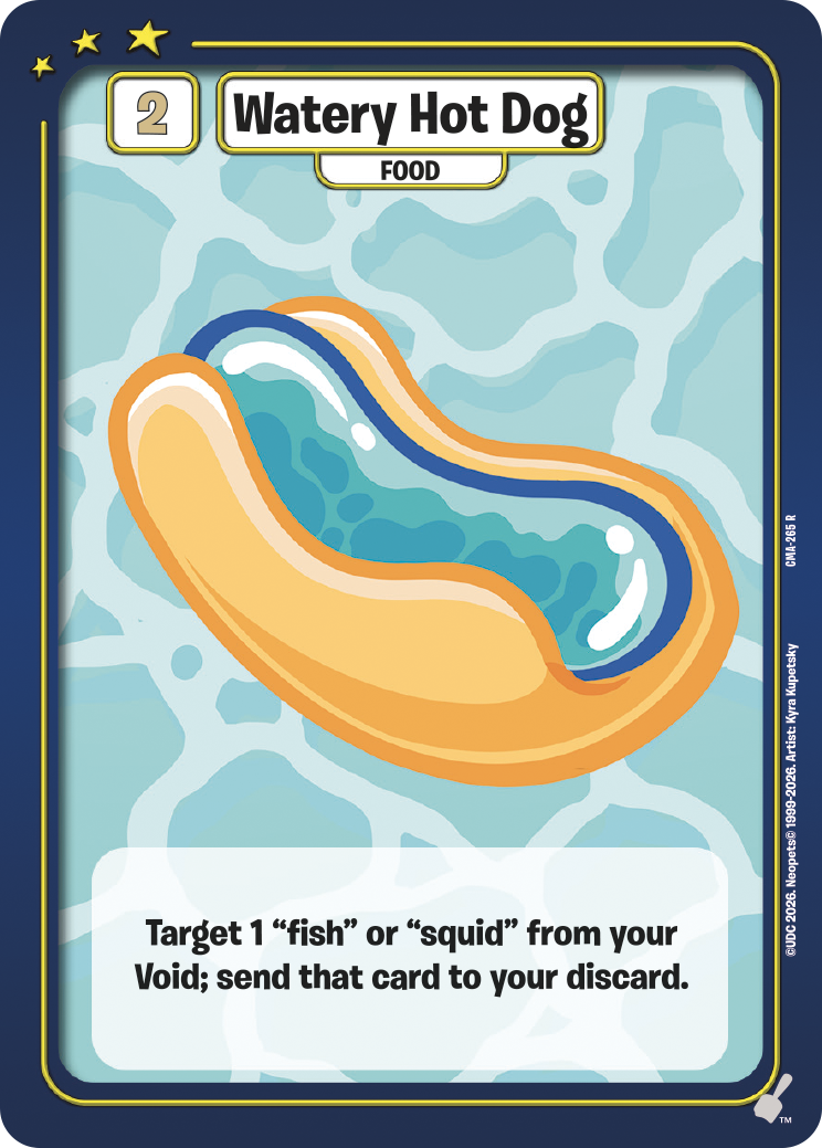 Watery Hot Dog, CMA-265 R from Curse of Maraqua