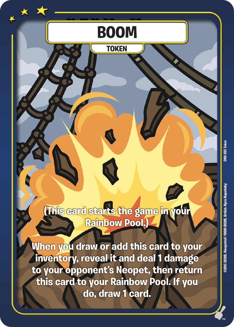 BOOM, CMA-283 Token
