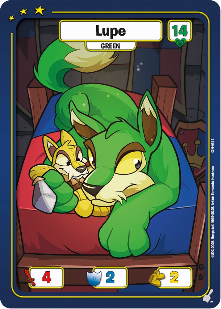 Lupe, COM-052 C from Champions of Meridell