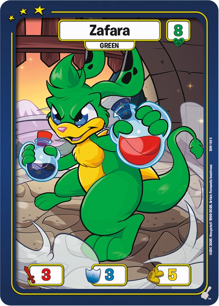 Zafara, COM-100 C from Champions of Meridell