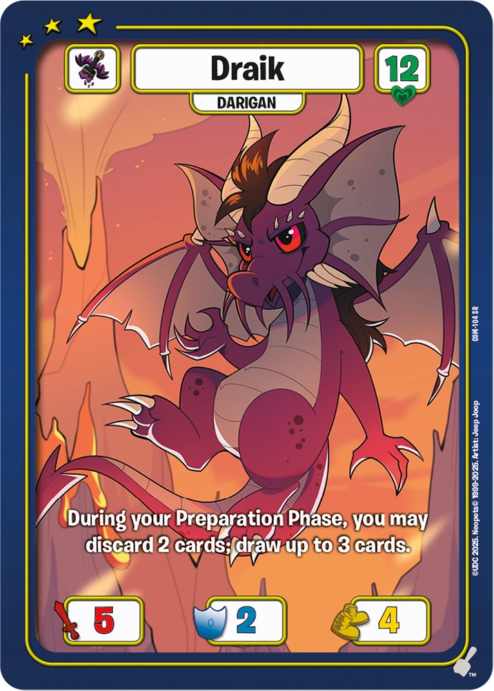 Draik, COM-104 SR