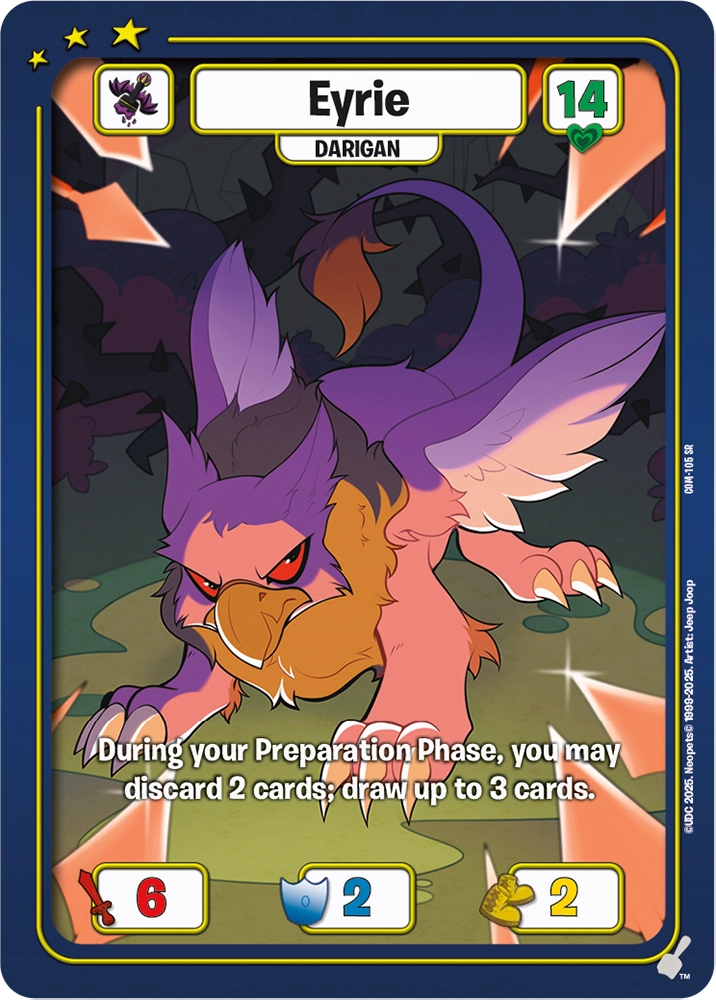 Eyrie, COM-105 SR