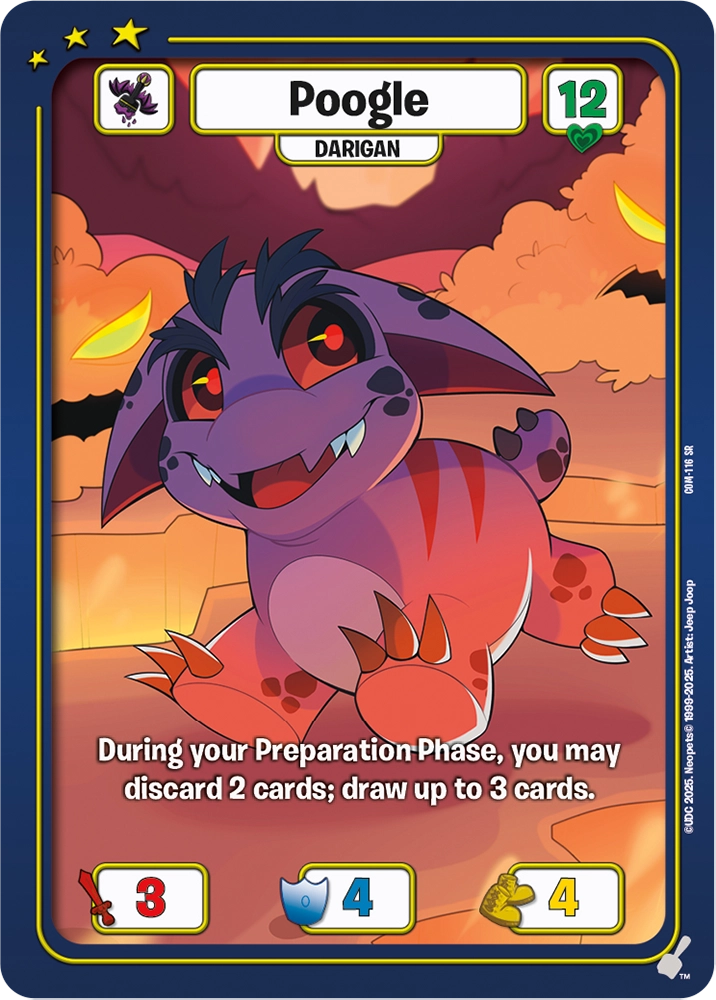 Poogle, COM-116 SR