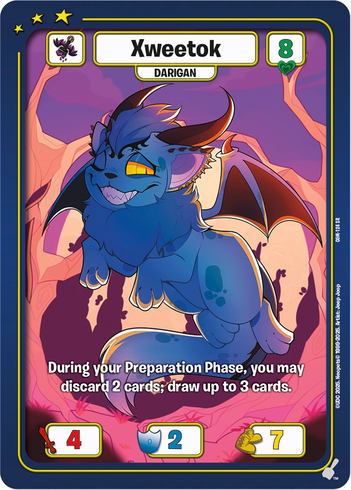 Xweetok, COM-124 SR