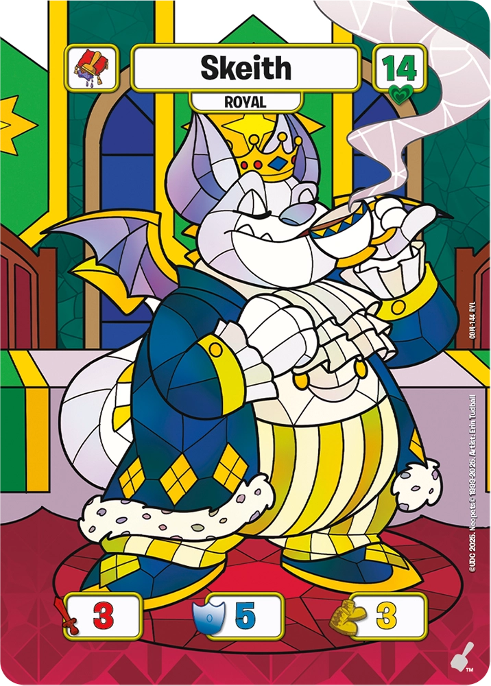 Skeith, COM-144 RYL from Champions of Meridell