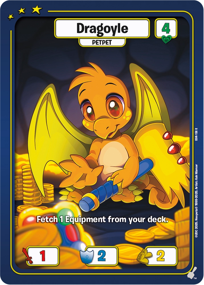 Dragoyle, COM-156 R from Champions of Meridell