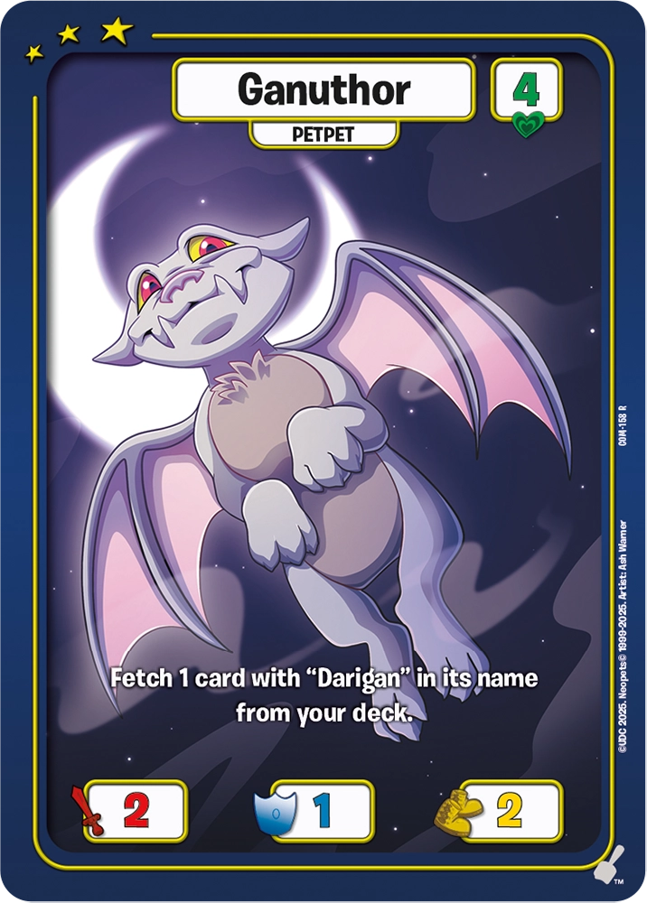 Ganuthor, COM-158 R from Champions of Meridell