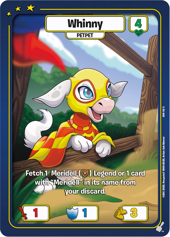 Whinny, COM-162 R
