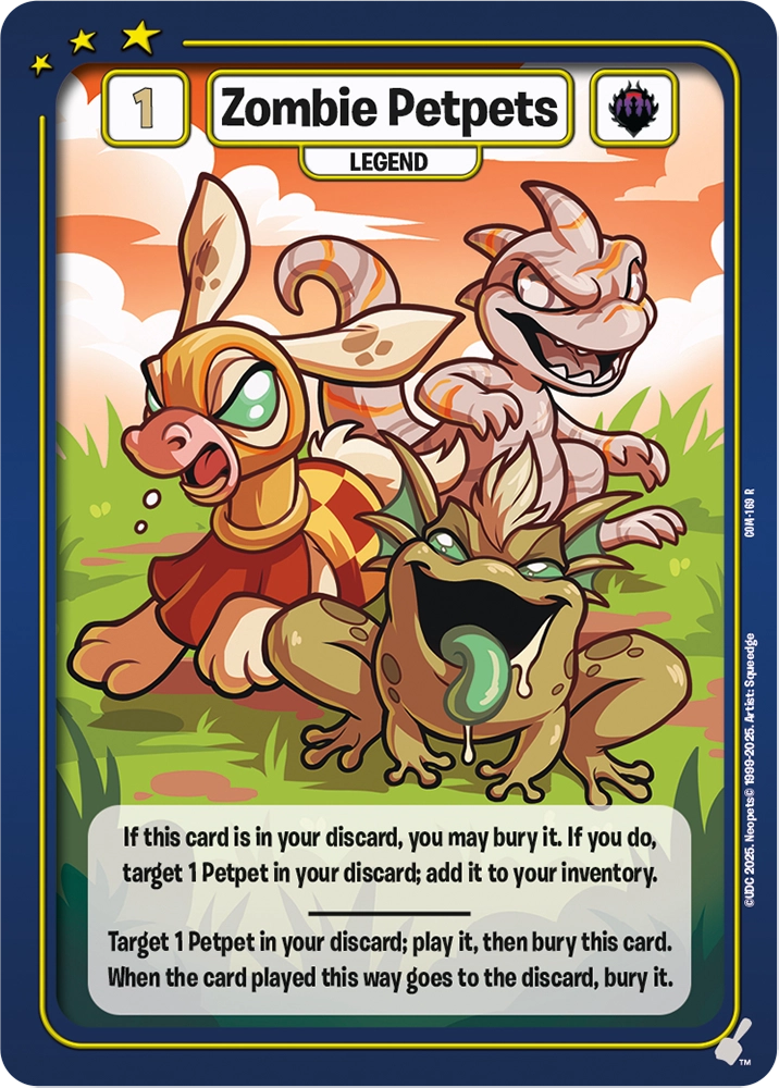 Zombie Petpets, COM-169 R