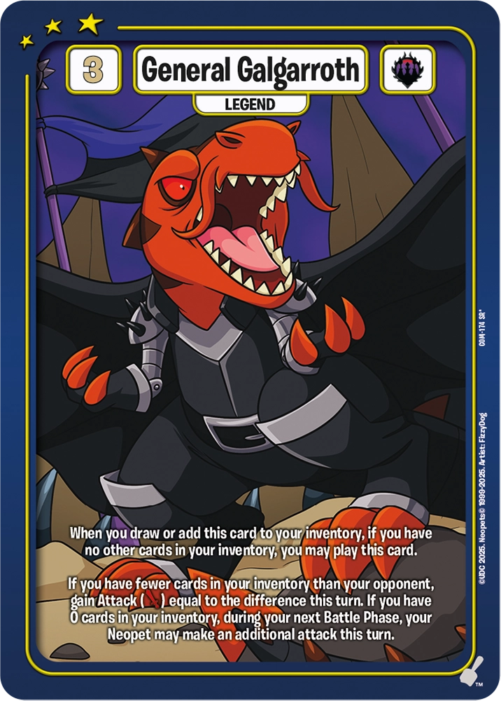 General Galgarroth, COM-174 SR*