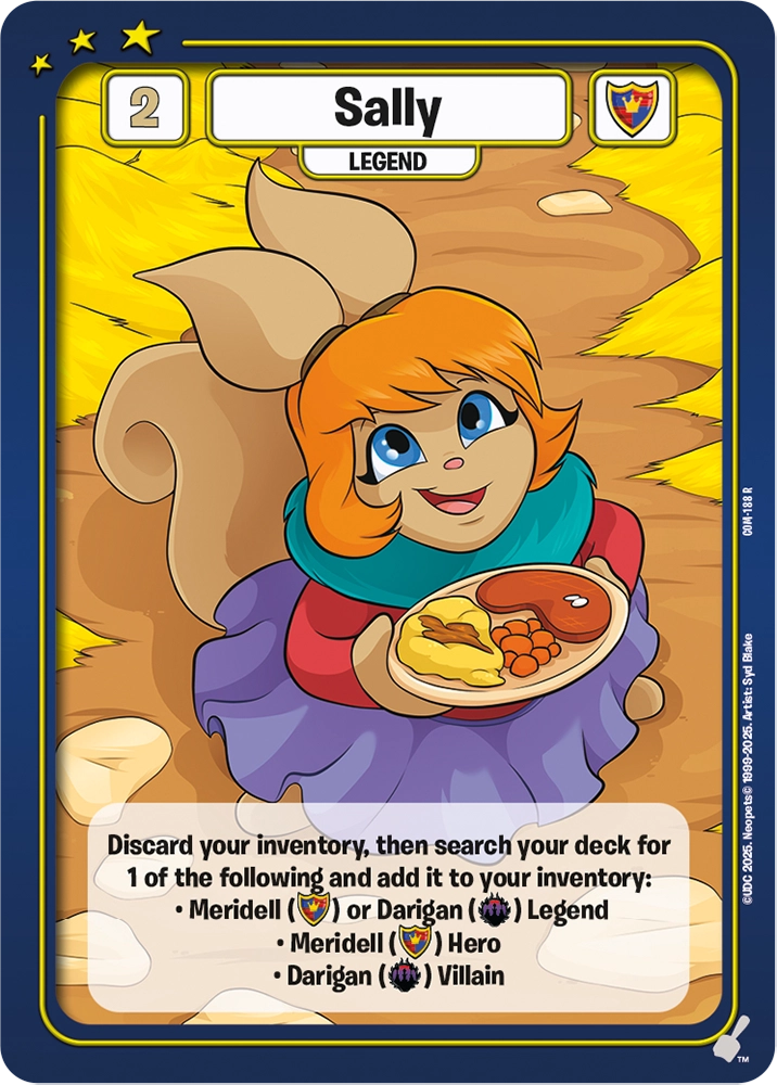Sally, COM-188 R