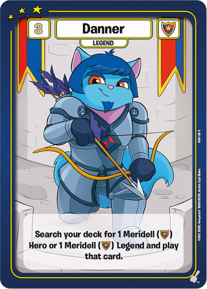 Danner, COM-189 R from Champions of Meridell
