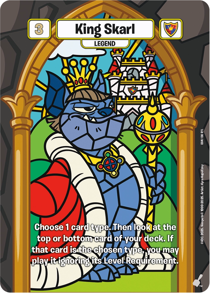 King Skarl, COM-190 RYL