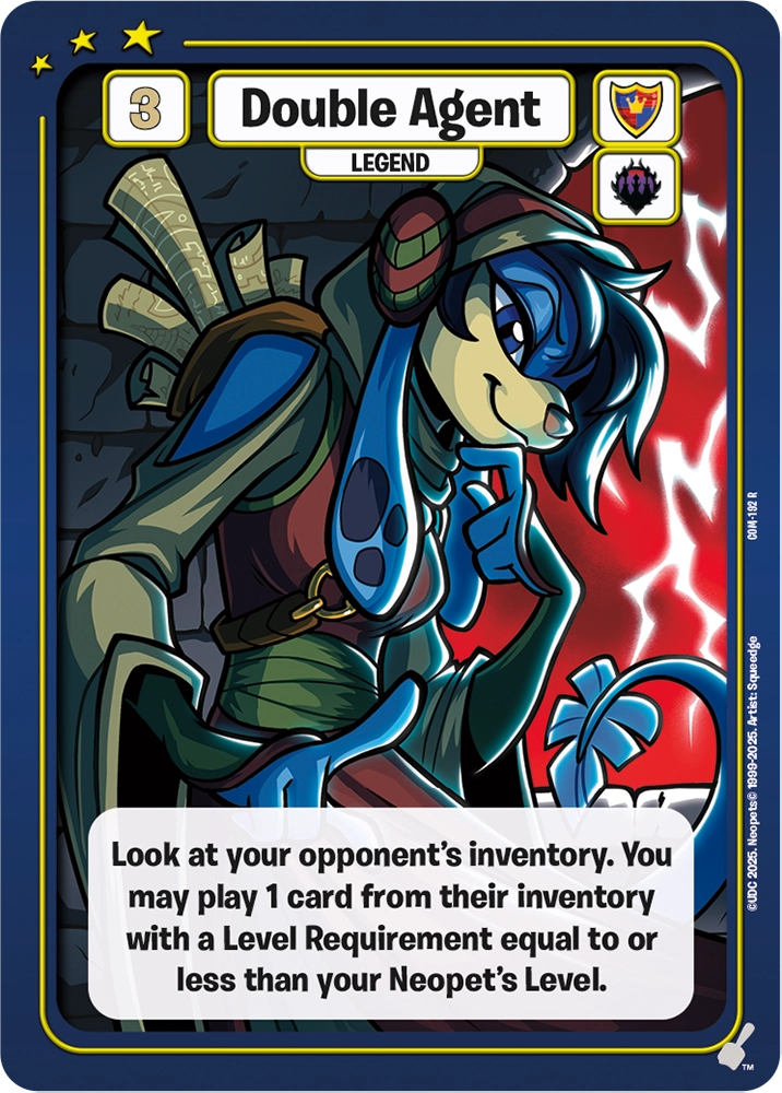 Double Agent, COM-192 R