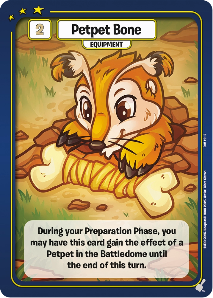 Petpet Bone, COM-201 R