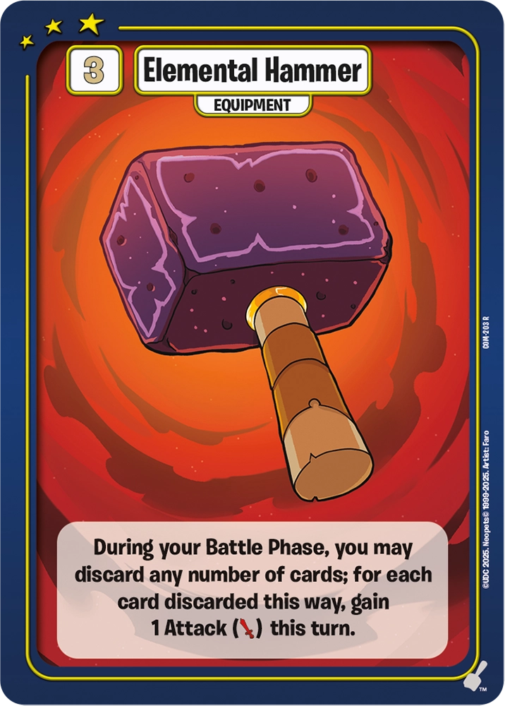 Elemental Hammer, COM-203 R