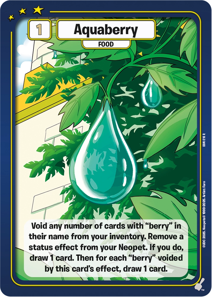 Aquaberry, COM-216 R
