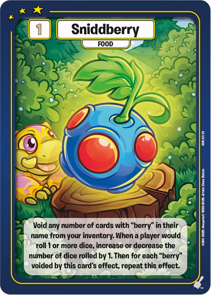 Sniddberry, COM-221 SR