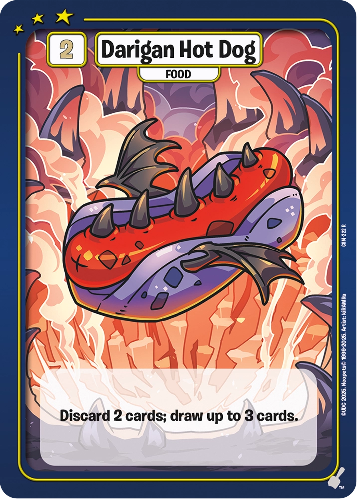 Darigan Hot Dog, COM-222 R