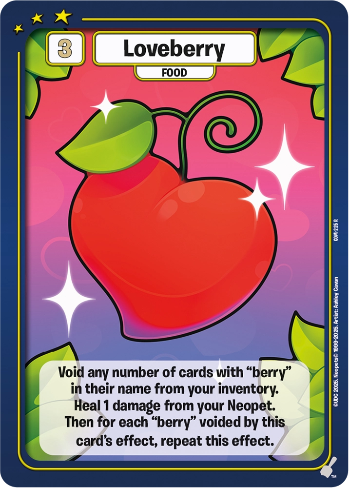 Loveberry, COM-225 R