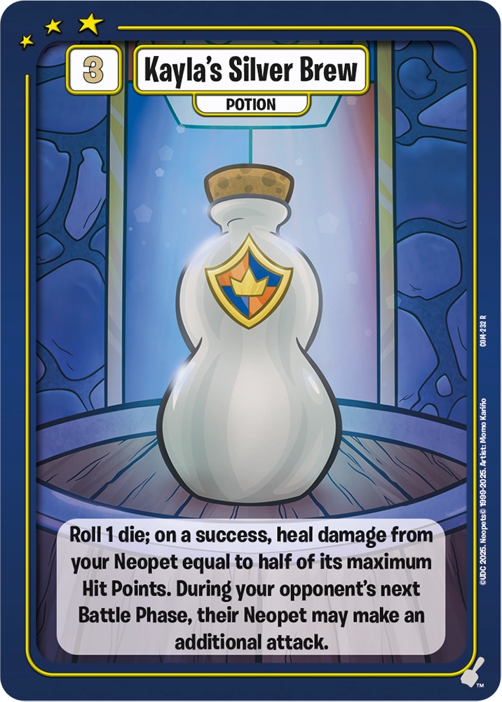 Kayla's Silver Brew, COM-232 R
