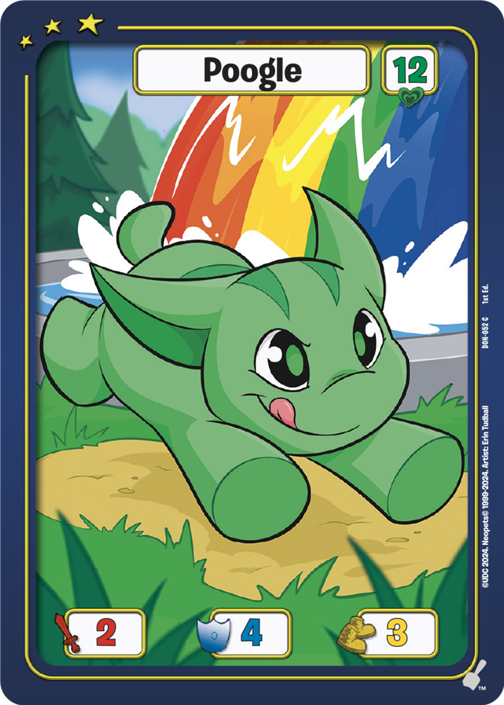 Poogle, DON-052 C from Defenders of Neopia