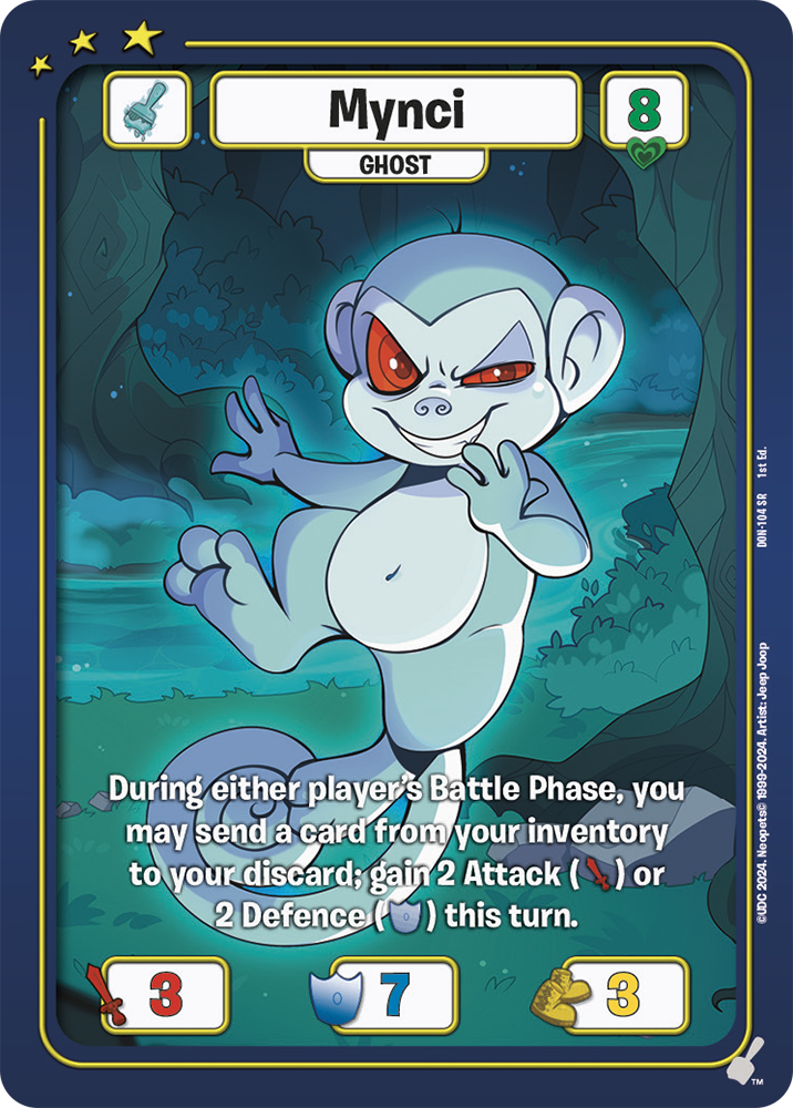 Mynci, DON-104 SR