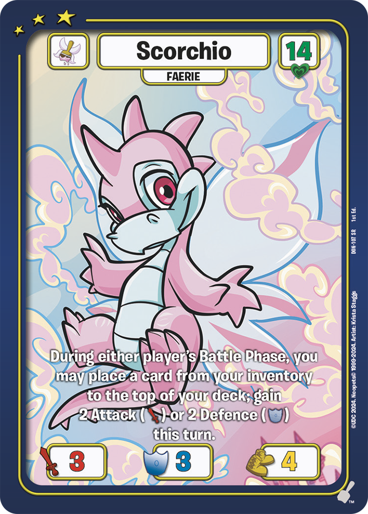 Scorchio, DON-107 SR