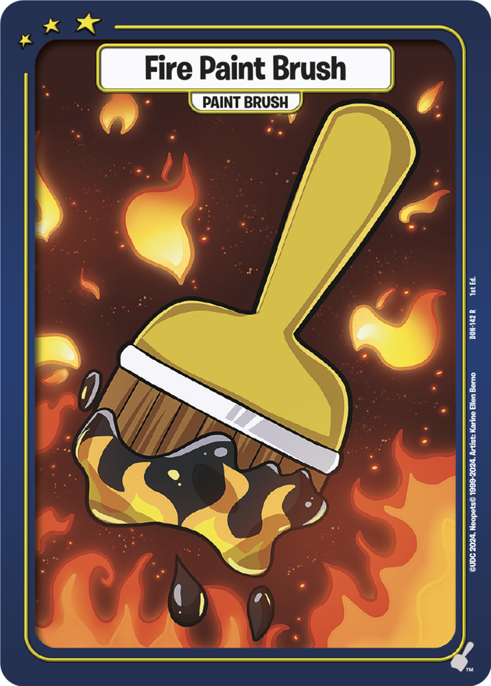 Fire Paint Brush, DON-142 R