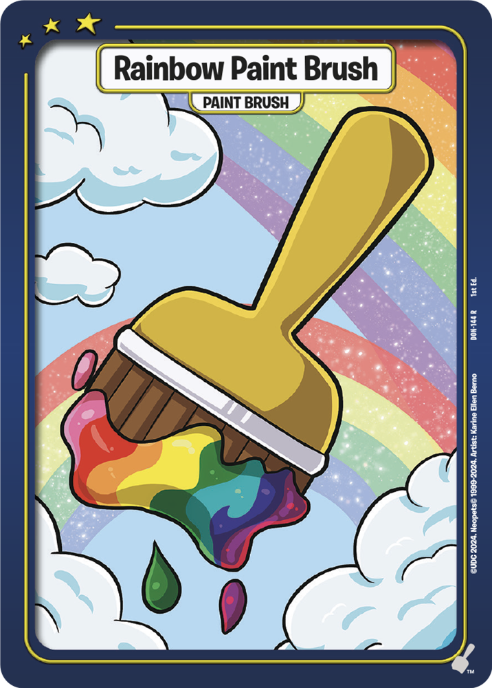 Rainbow Paint Brush, DON-144 R
