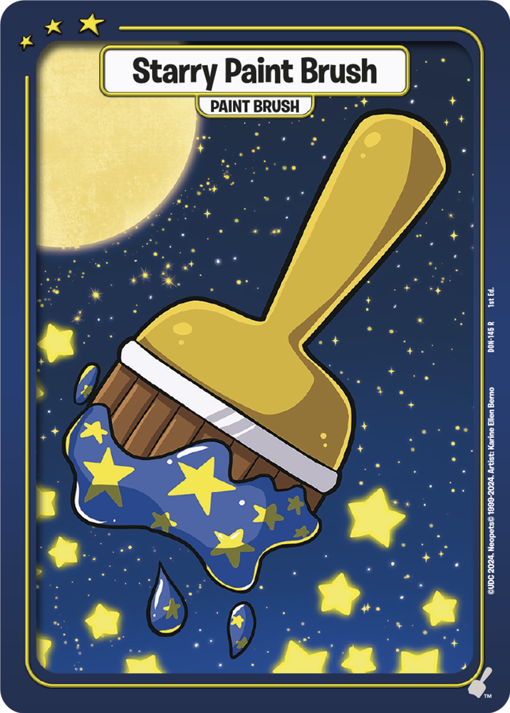 Starry Paint Brush, DON-145 R